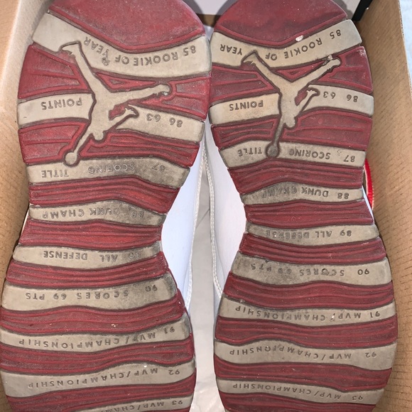 Air Jordan 10 Retro ‘Red Steel’ 2005 - Picture 4 of 5